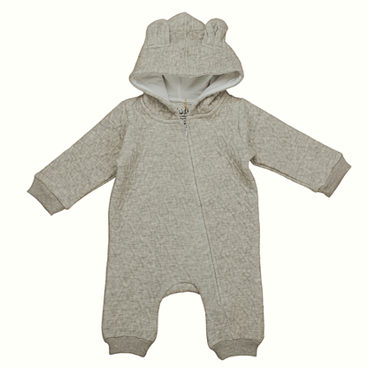 Light Grey Bear Onesie